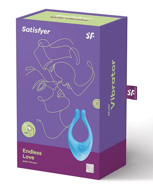 Satisfyer Satisfyer Endless Love Multi Vibrator - Blue - Image 5