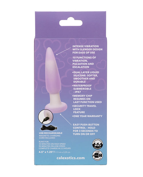 Lavender Haze Slender Anal Probe - Lavender/White