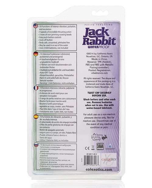 Jack Rabbit Petite Thrusting - Purple