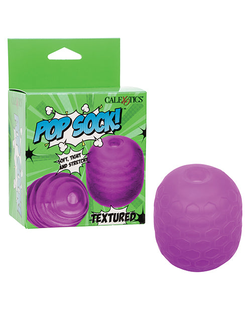 Pop Sock Pop Sock! Textured Masturbator - Purple - Image 7