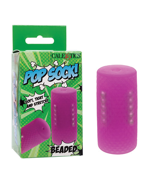 Pop Sock Pop Sock! Beaded Stroker - Purple - Image 8