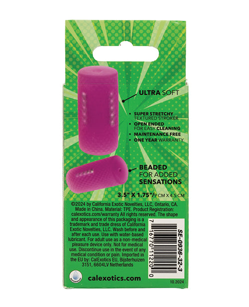Pop Sock Pop Sock! Beaded Stroker - Purple - Image 14