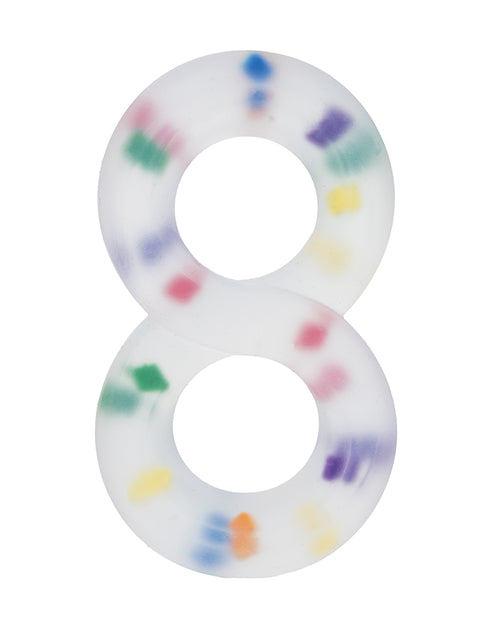Alpha Liquid Silicone Crazy 8 Party Ring