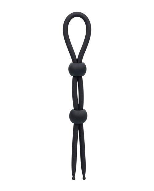 Alpha Liquid Silicone Dual Lasso - Black