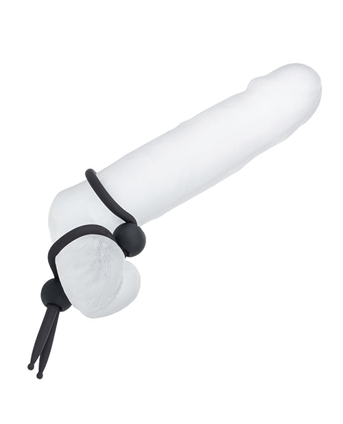 Alpha Liquid Silicone Dual Lasso - Black