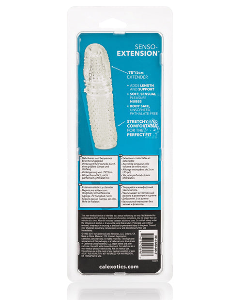 Extensions Senso Silicone Extension - Clear - Image 7