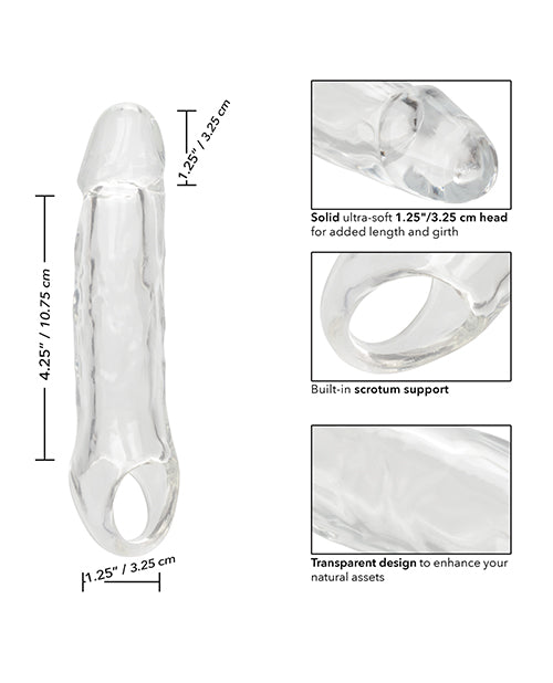 Performance Maxx Performance Maxx 5.5" Penis Extension - Clear - Image 5