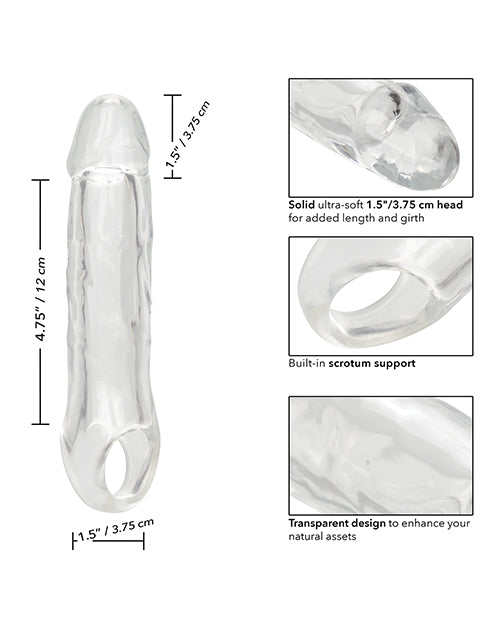 Performance Maxx Performance Maxx 6.5" Penis Extension - Clear - Image 5