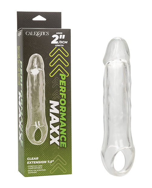 Performance Maxx Performance Maxx 7.5" Penis Extension - Clear - Image 7