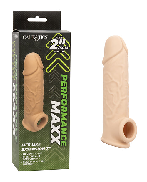 Performance Maxx Performance Maxx Life-Like 7" Penis Extension - Ivory - Image 7