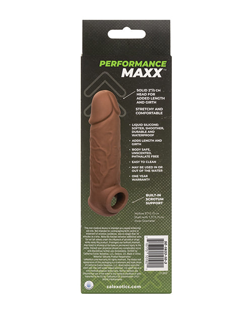 Performance Maxx Performance Maxx Life-Like 7" Penis Extension - Brown - Image 12