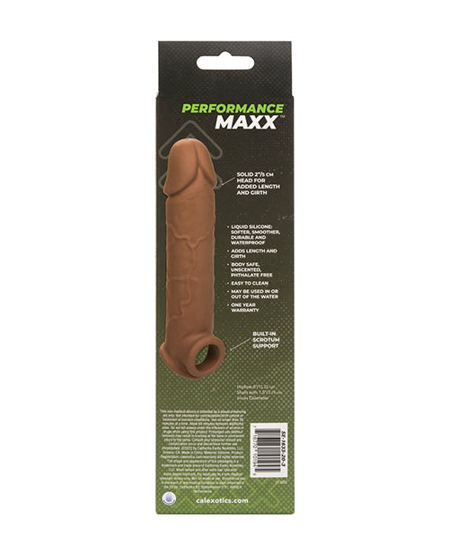 Performance Maxx Performance Maxx Life-Like 8" Penis Extension - Brown - Image 6