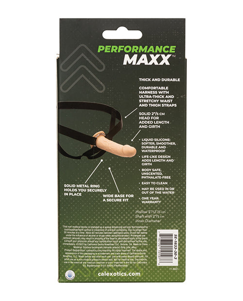 Performance Maxx Performance Maxx Life-Like Penis Extension w/Harness - Ivory - Image 10