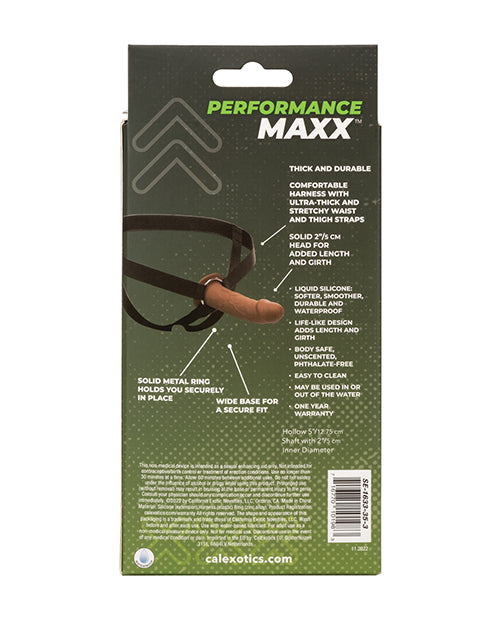 Performance Maxx Performance Maxx Life-Like Penis Extension w/Harness - Brown - Image 6