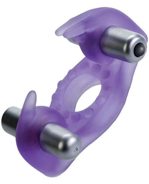 Couple's Enhancers Wireless Rockin' Rabbit - Purple - Image 4