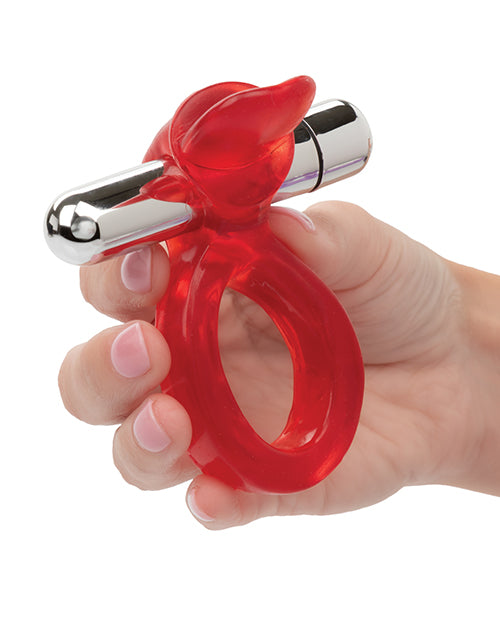 Couple's Enhancers Wireless Clit Flicker - Red - Image 12