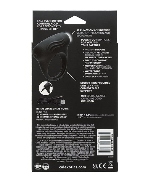 Lovers Silicone Arouser - Black