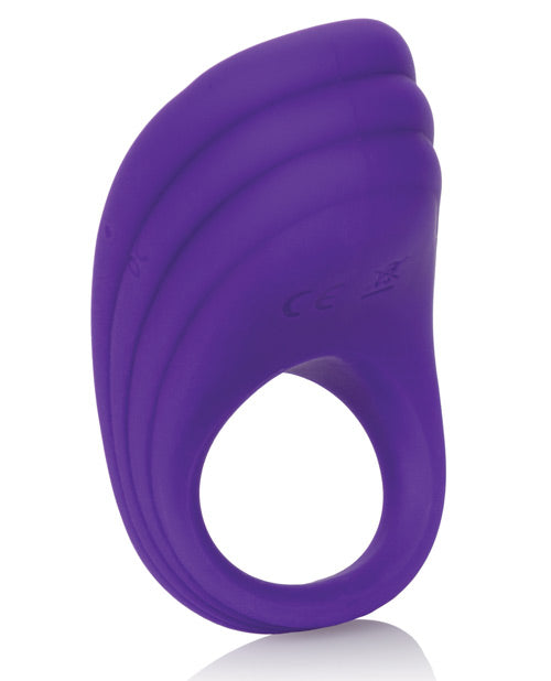 Couple's Enhancers Silicone Rechargeable Passion Enhancer - Purple - Image 4