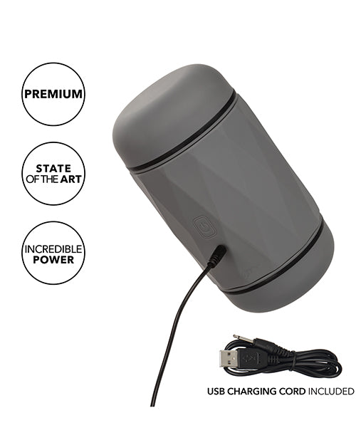 Milk Master Milk Master Vibro Squeeze Stroker - Black - Image 5