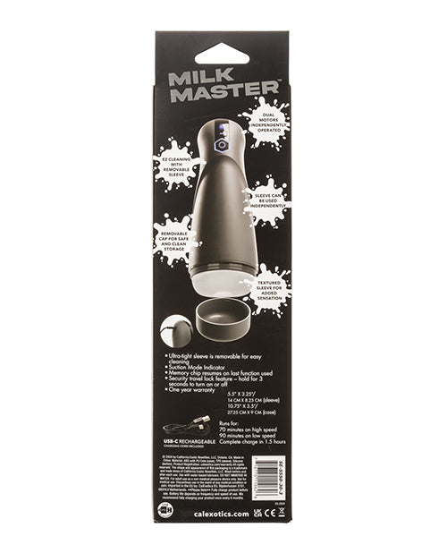 Milk Master Milk Master Automatic Milker Stroker - Black - Image 8