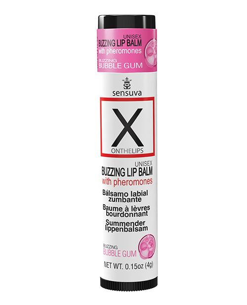 Sensuva X on the Lips w/Pheromones - Bubble Gum