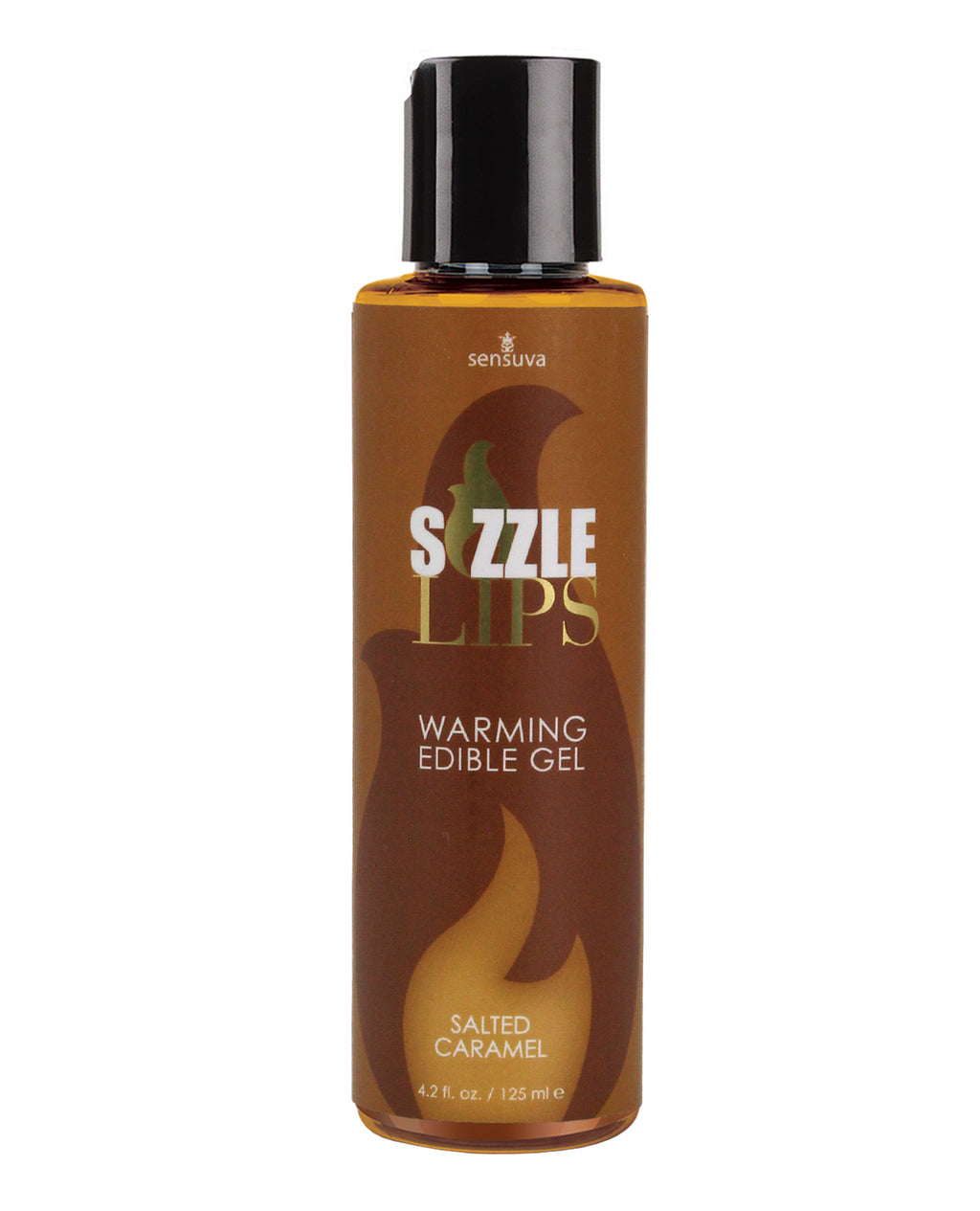 Sensuva Sizzle Lips Warming Gel - 4.2 oz Salted Caramel - Image 3