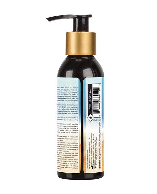 Sensuva Senuva Natural Water Based Personal Lubricant - 4 oz Orange Creamsicle