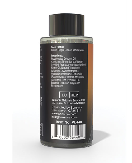 Sensuva Sensuva Me & You Massage Oil - 2 oz Lust in Paradise - Image 2