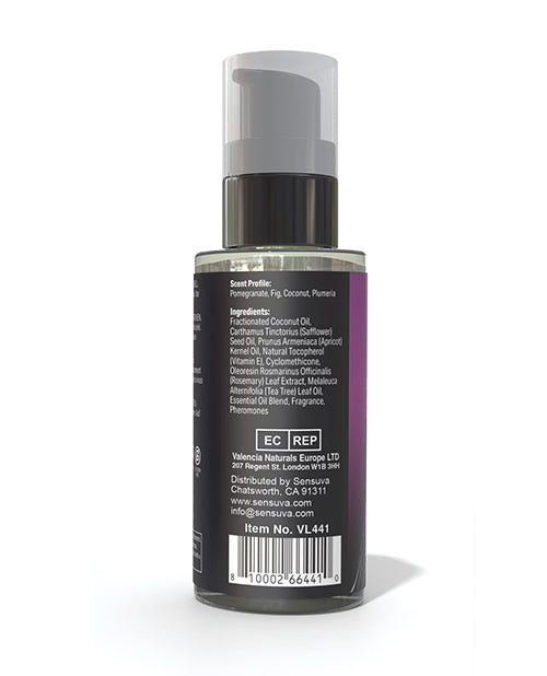 Sensuva Sensuva Me & You Massage Oil - 2 oz Sweet Secrets - Image 2