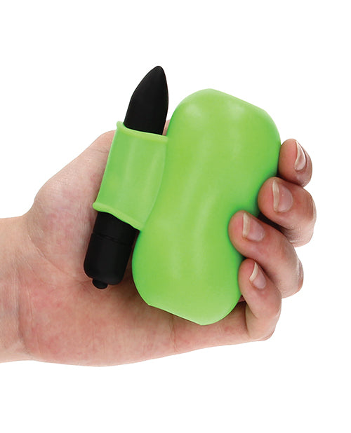 Ouch Shots Ouch Vibrating Masturbator - Glow in the Dark - Image 3