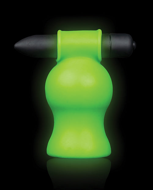 Ouch Shots Ouch Vibrating Head Masturbator - Glow in the Dark - Image 2