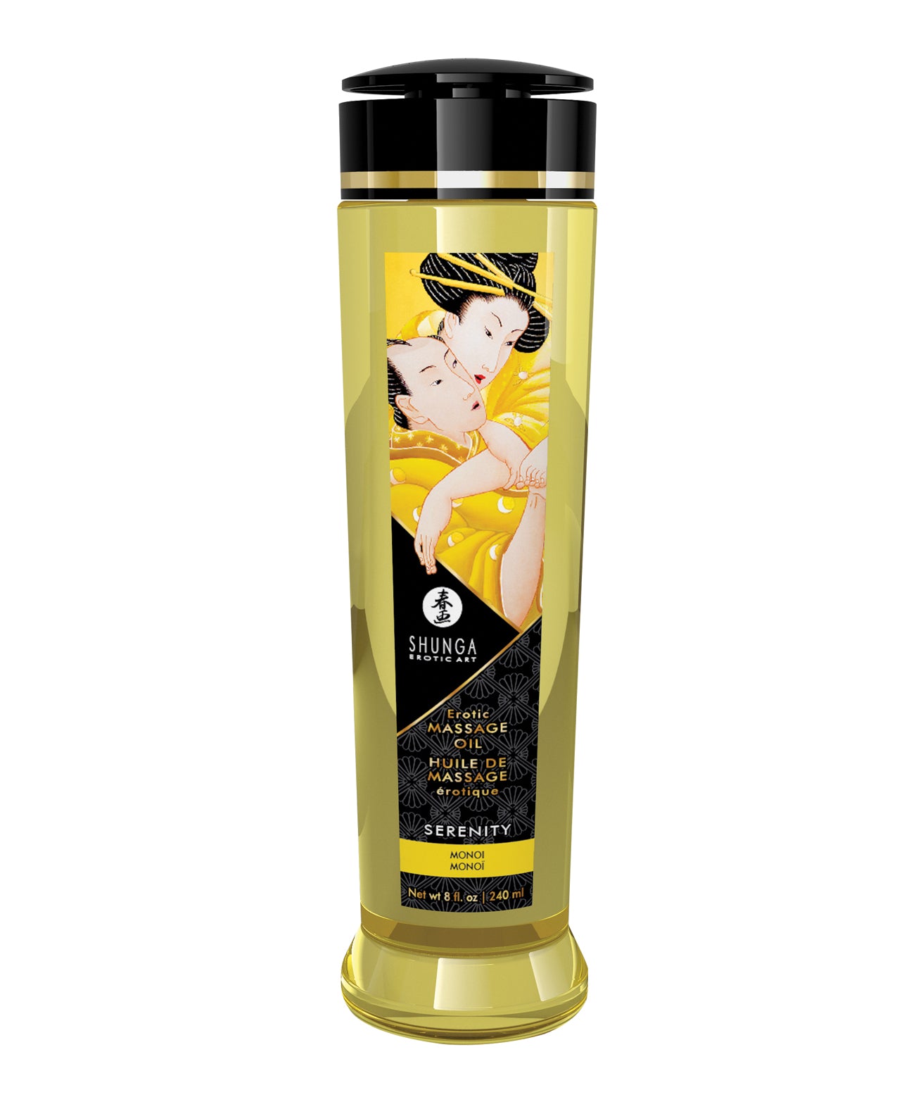 Shunga Shunga Erotic Massage Oil - 8 oz Monoi - Image 3