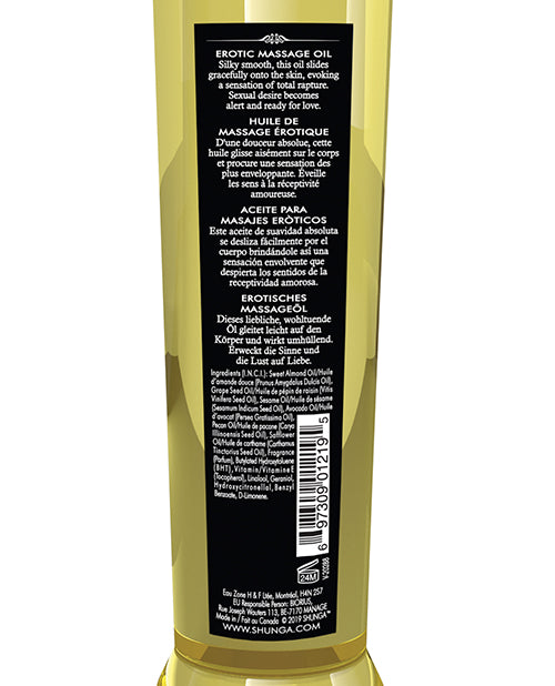 Shunga Shunga Massage Oil - 8 oz Midnight Flower - Image 3