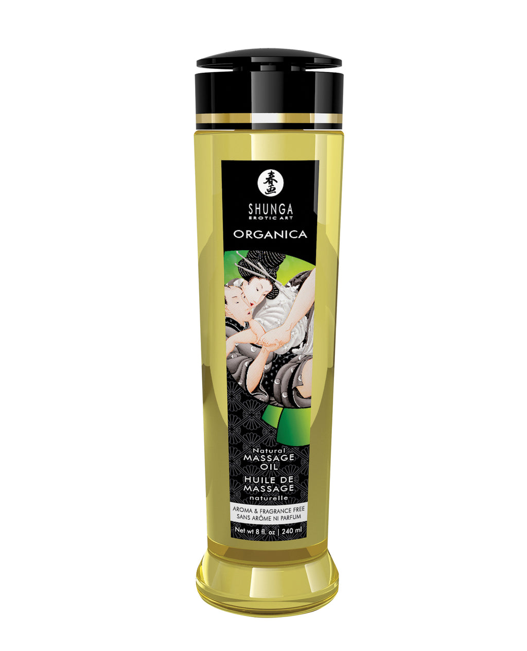 Shunga Shunga Organica Kissable Massage Oil - 8 oz Natural - Image 3