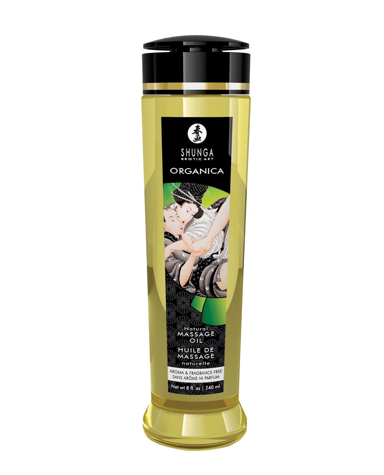 Shunga Shunga Organica Kissable Massage Oil - 8 oz Natural - Image 3