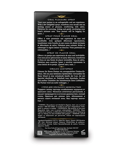 Shunga Shunga Waves of Pleasure Oral Pleasure Spray - .66 oz Watermelon - Image 3
