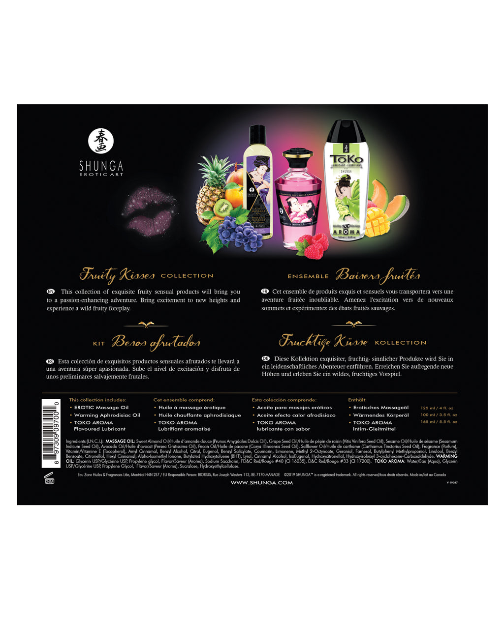 Shunga Shunga Fruity Kisses Collection Kit - Image 8