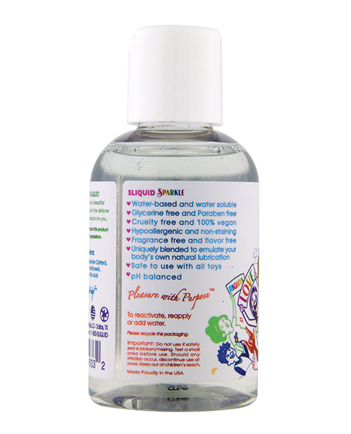 Sliquid Sliquid Naturals Sparkle Pride Water Based Lube - 4.2 oz - Image 5