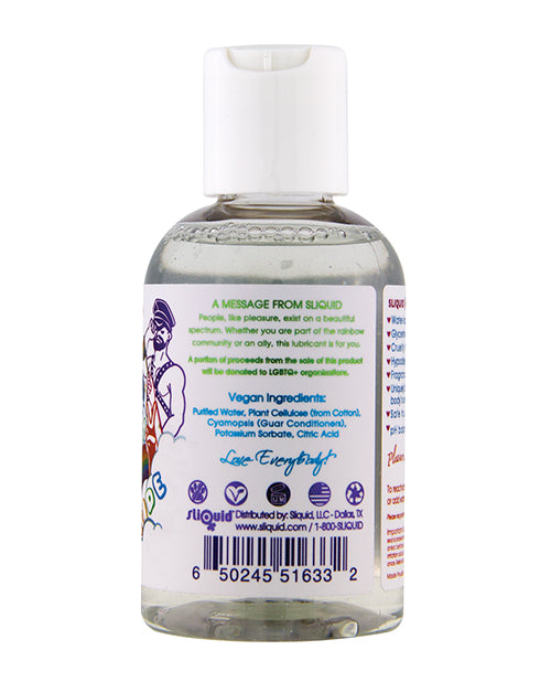 Sliquid Sliquid Naturals Sparkle Pride Water Based Lube - 4.2 oz - Image 3
