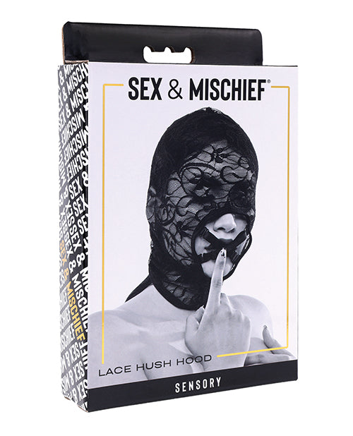 Sex & Mischief Lace Hush Hood