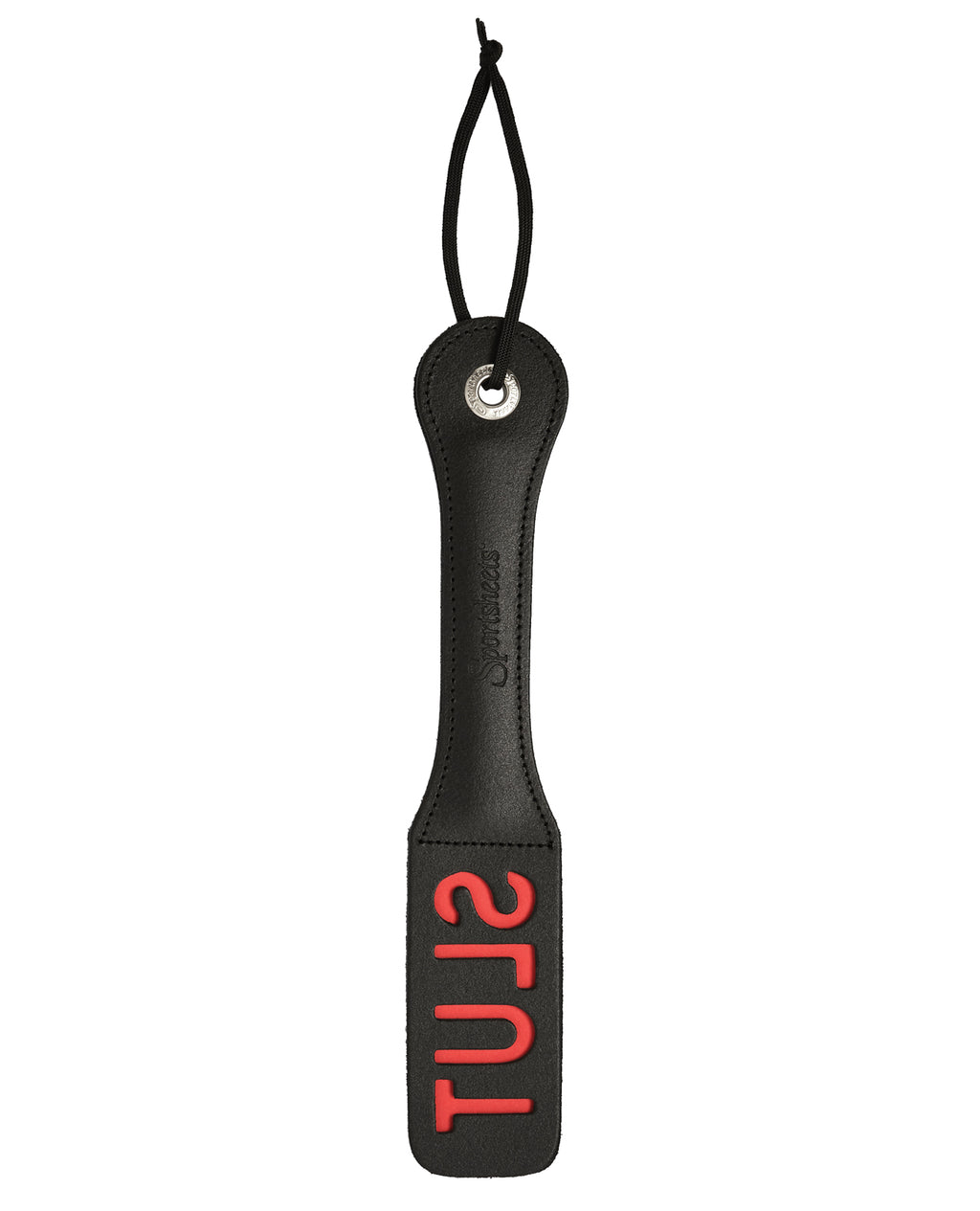 Sportsheets 12" Leather Slut Impression Paddle