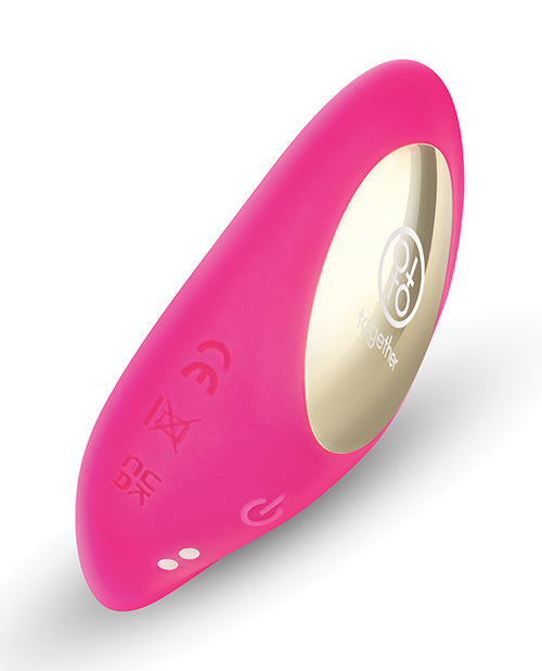 Together Suck n' Go Remote Controlled Panty Vibrator - Pink