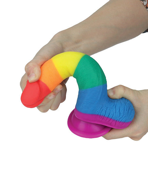 Get Lucky 7.5" Real Skin Series Pride - Rainbow