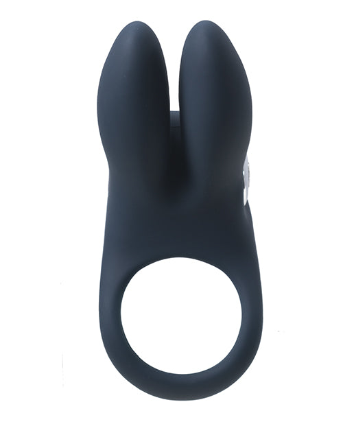 VeDO VeDO Sexy Bunny Rechargeable Ring - Just Black - Image 3