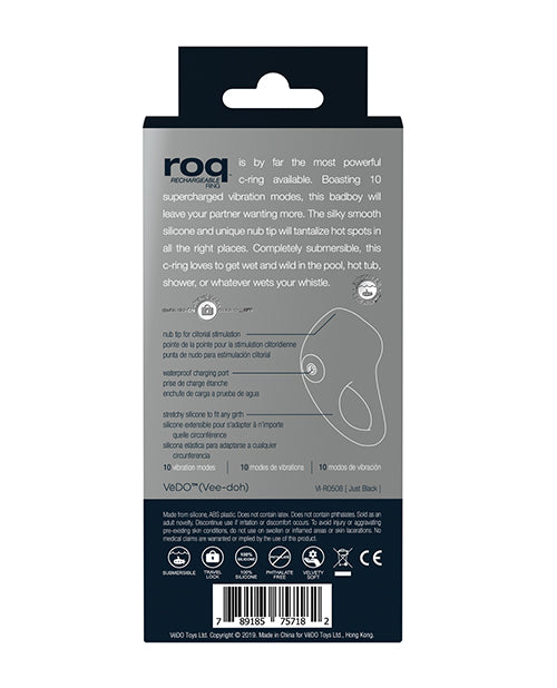 VeDO VeDO Roq Rechargeable Ring - Black - Image 15