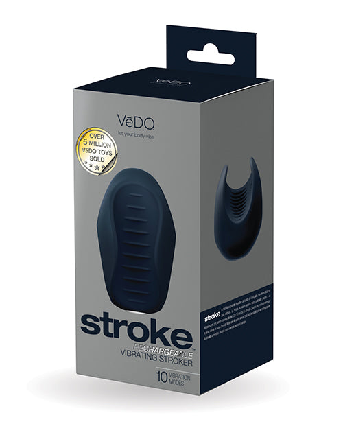 VeDO VeDO Stroke Rechargeable Vibrating Stroker - Black - Image 7
