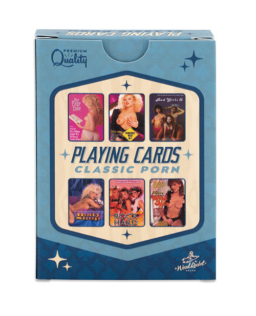 Wood Rocket Classic Porn Playing Cards