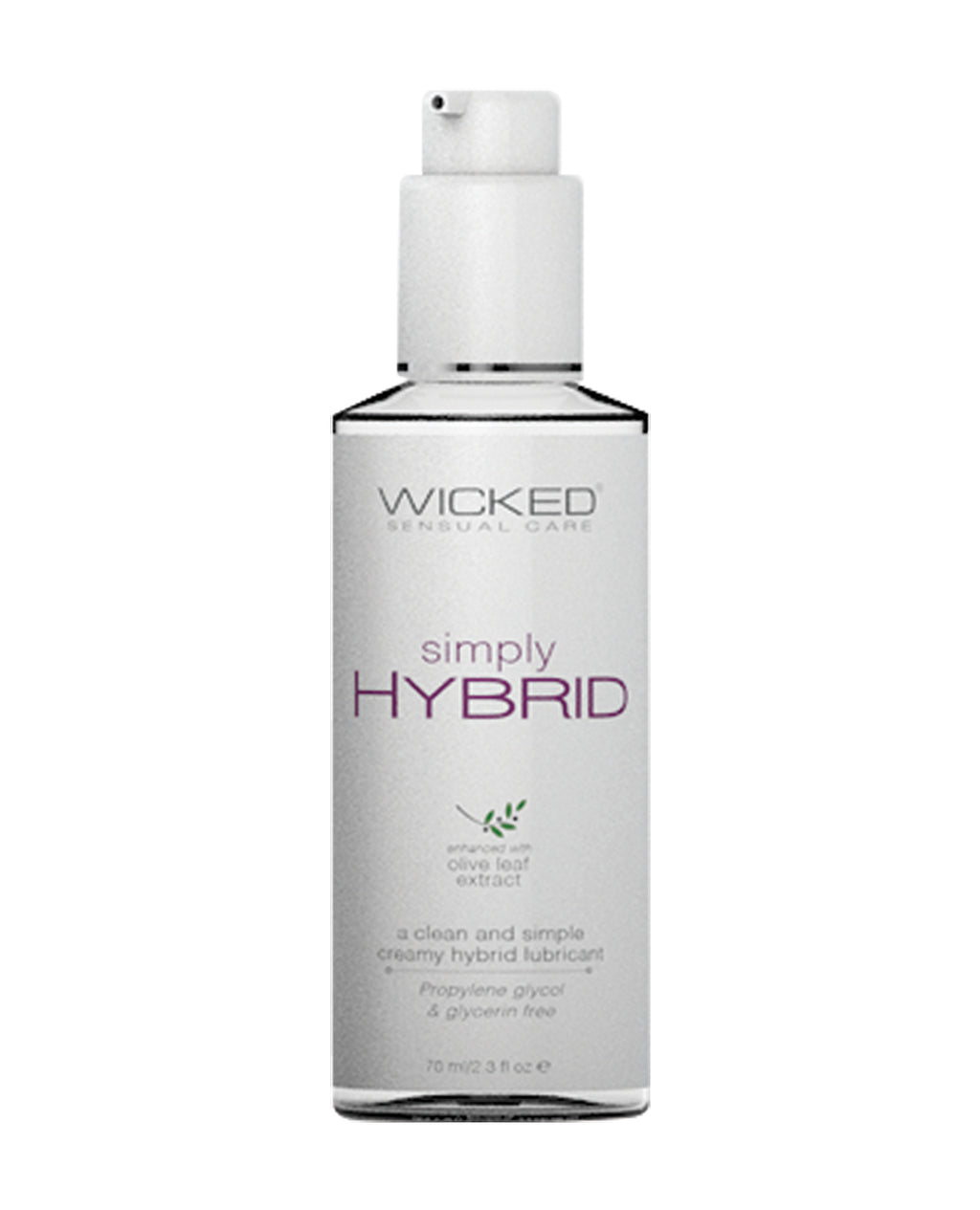 Wicked Sensual Care Wicked Sensual Care Simply Hybrid Lubricant - 2.3 oz - Image 3