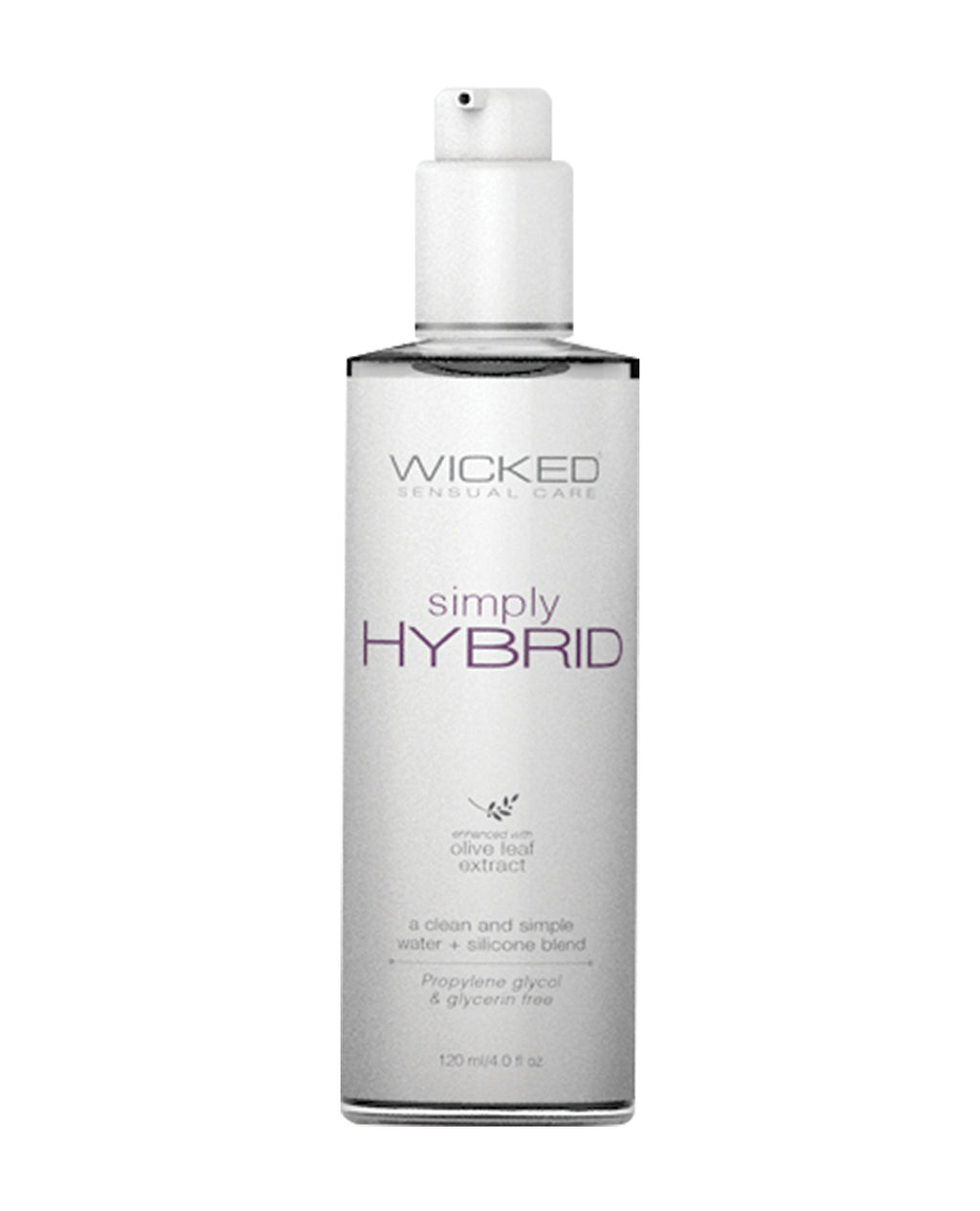 Wicked Sensual Care Wicked Sensual Care Simply Hybrid Lubricant - 4 oz - Image 3