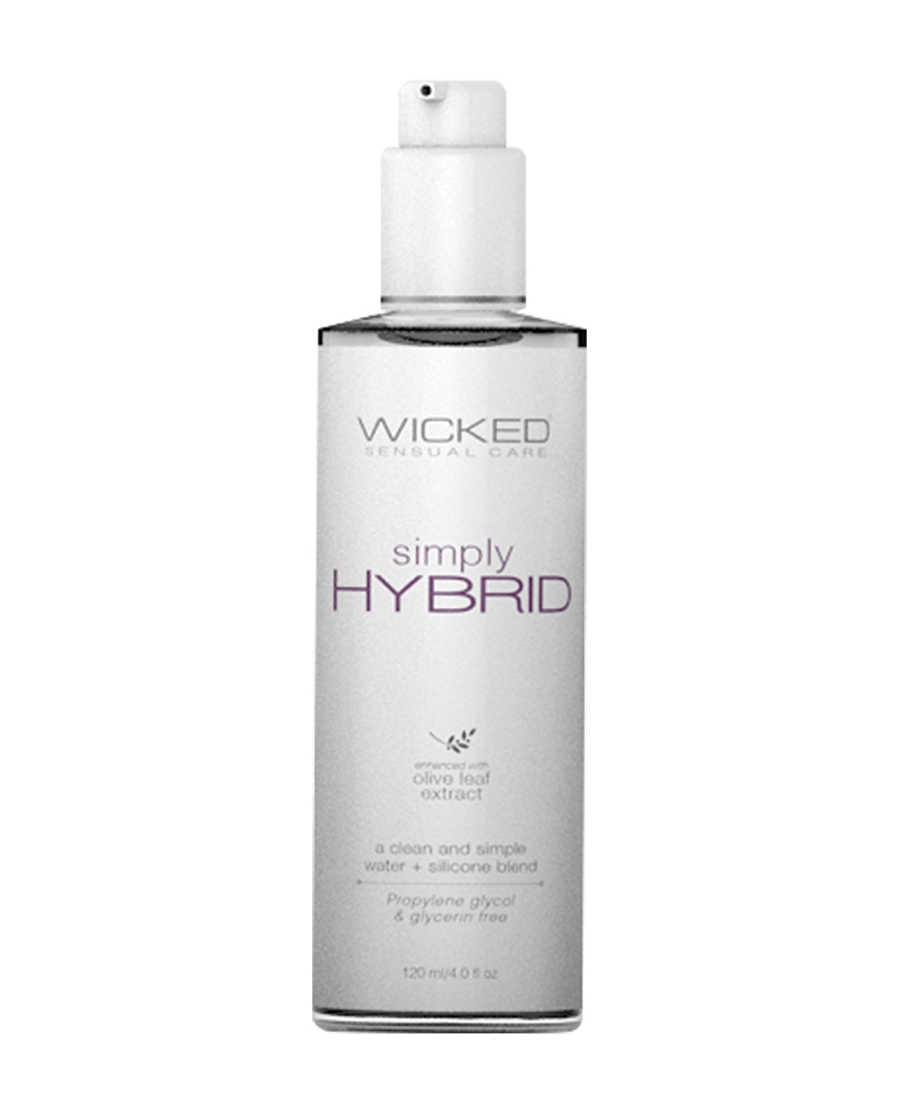 Wicked Sensual Care Wicked Sensual Care Simply Hybrid Lubricant - 4 oz - Image 5